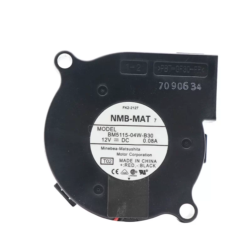 BM5115-04W-B30 NMB 12VDC DC Centrifugal Blower Fan