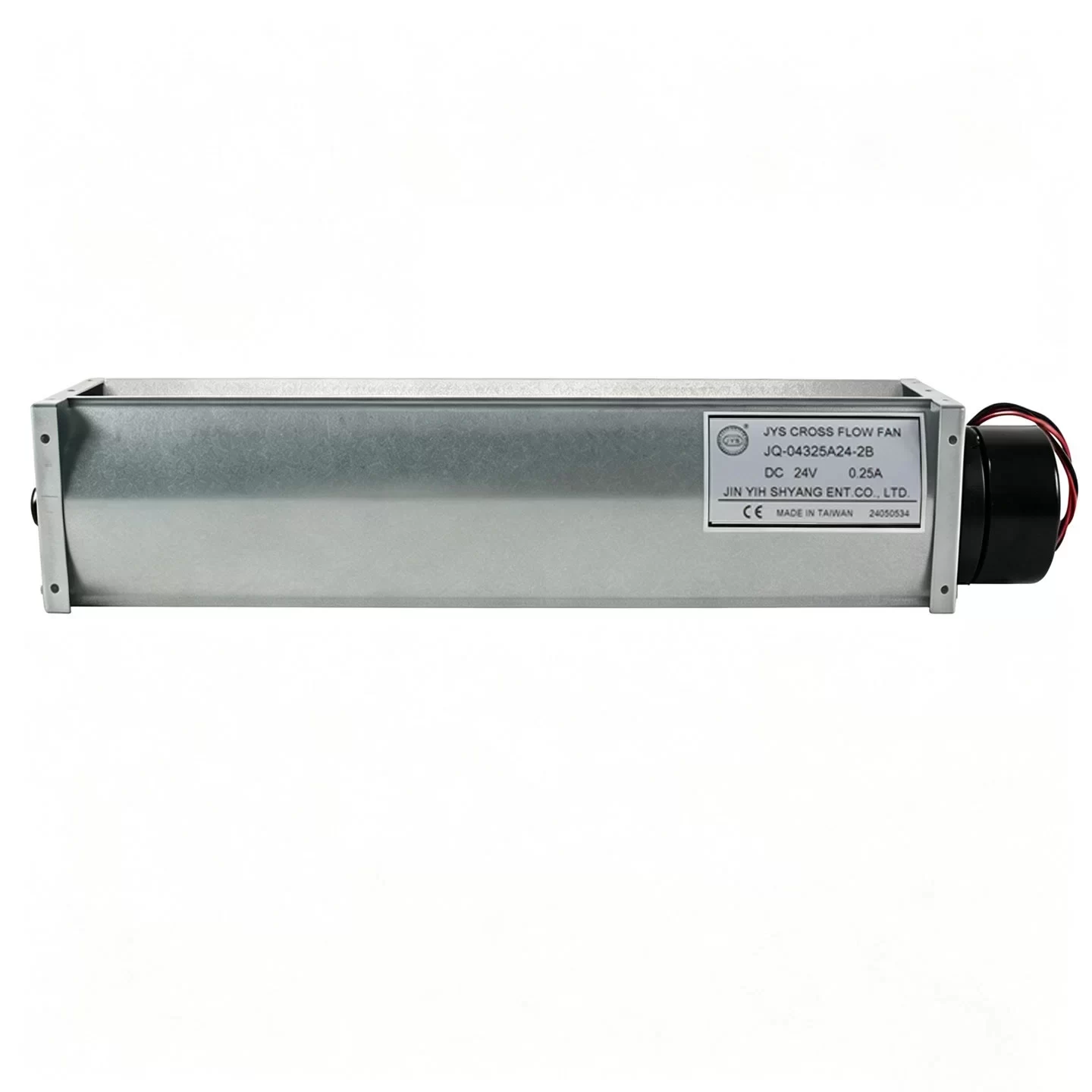 JQ-04325A24-2B JYS 24VDC 60x60x307mm DC Cross Flow Fan