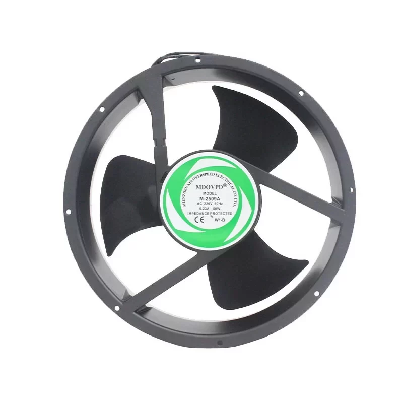 M-2509A MDOVPD 220VAC 0.23A 50W Ø250x89mm AC Axial Fan