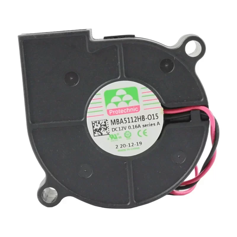 MBA5112HB-O15A Protechnic 12V 51x51x28mm DC Blower Fan