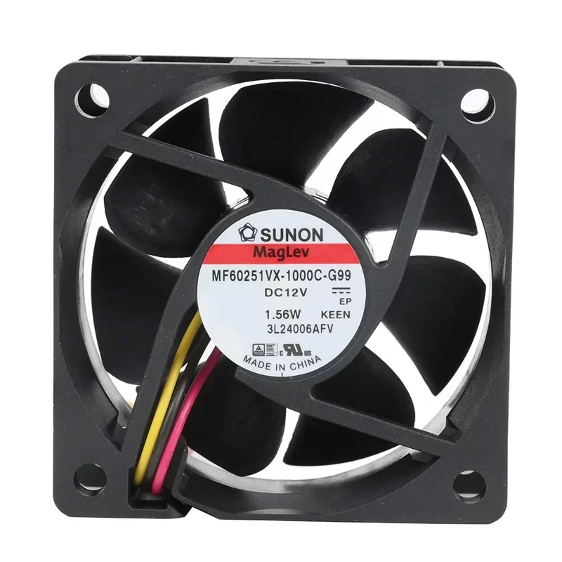 MF60251VX-1000C-G99 SUNON 12V 60x60x25mm DC Axial Fan