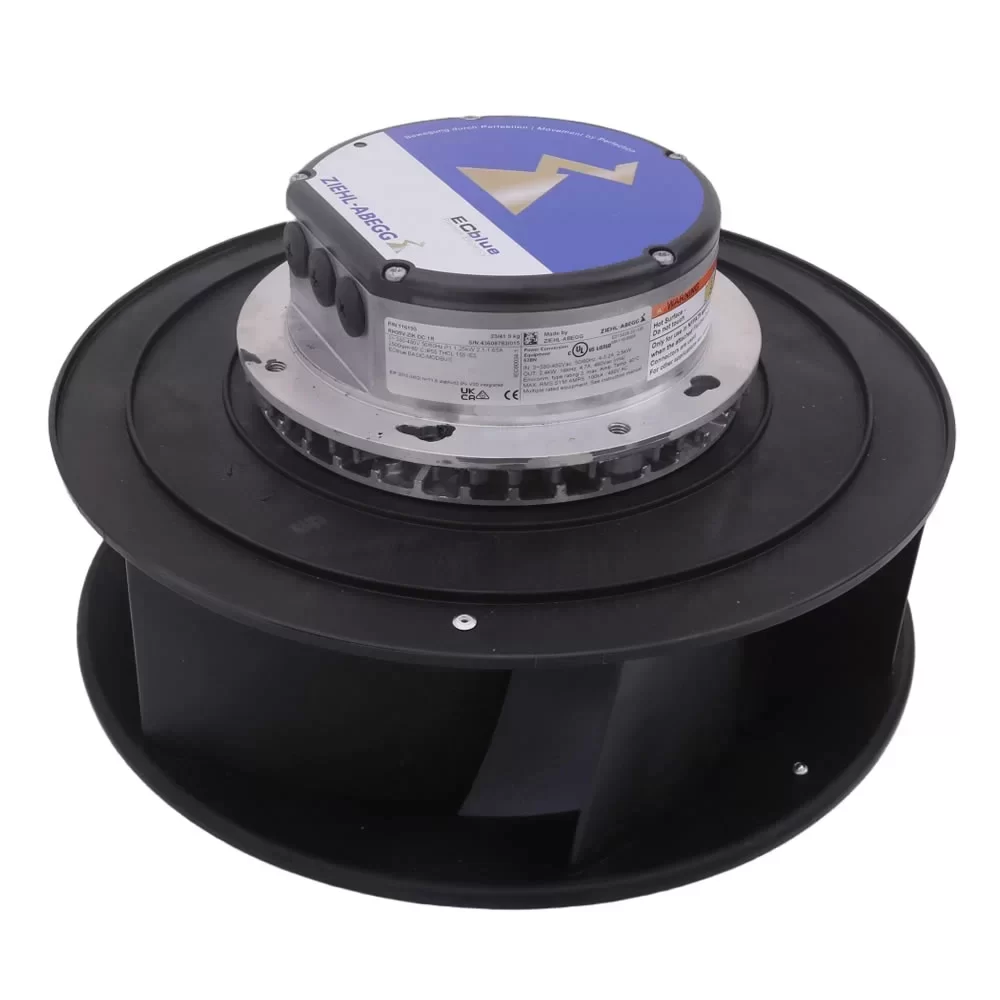 RH35V-ZIK.DC.1R ZIEHL-ABEGG 400V 350mm EC Centrifugal Fan