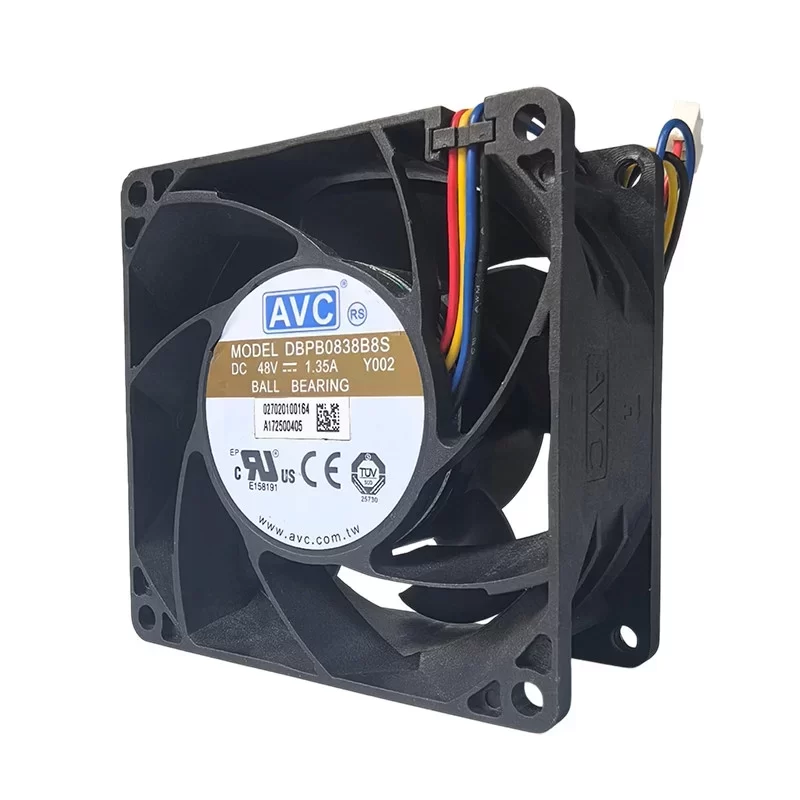 DBPB0838B8S-Y002 AVC 48VDC 80x80x38mm DC Axial Fan